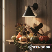 Brivana Geometric Cube Modern Outdoor Sconce for Porch & Entryway